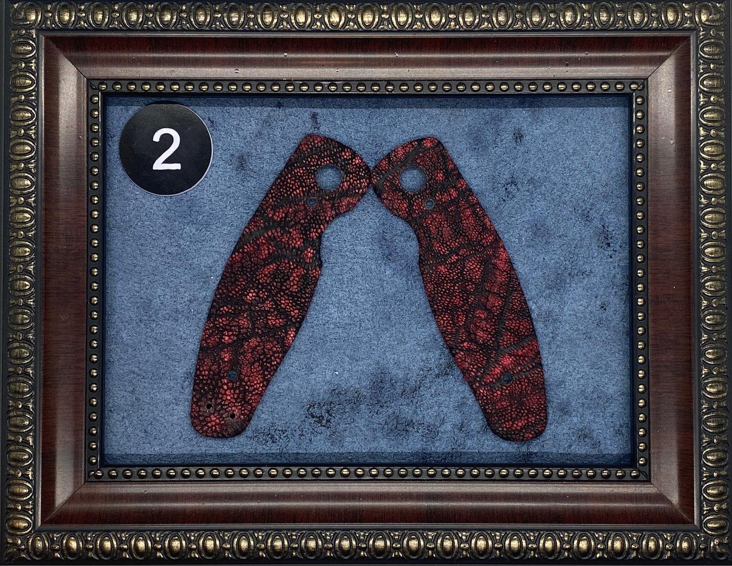 Red Elephant Leather Scales - TRM Neutron 2