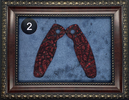 Red Elephant Leather Scales - TRM Neutron 2